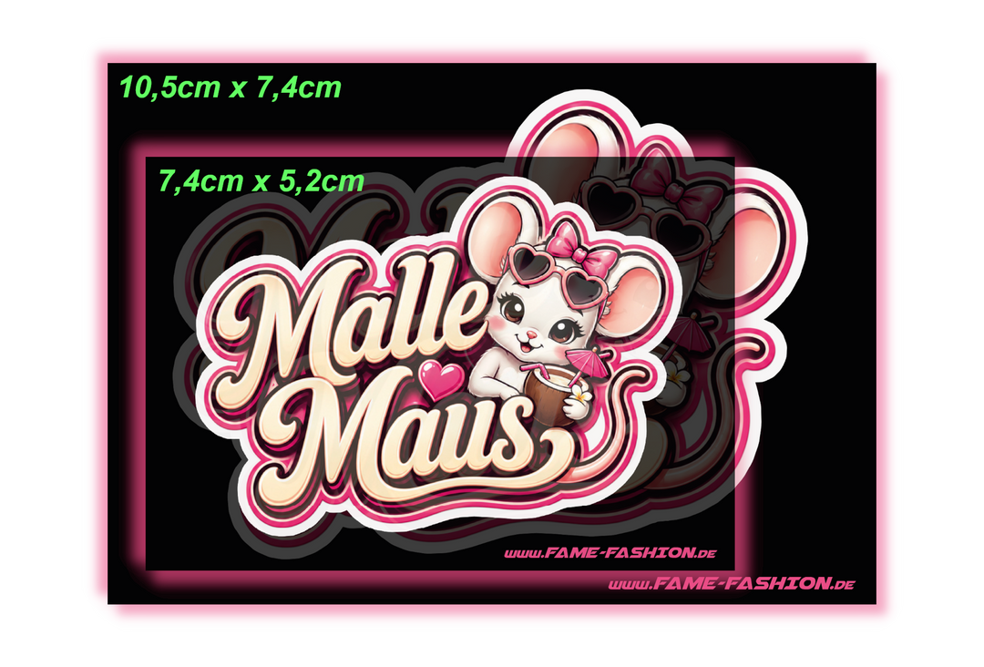 MALLE MAUS 1.0 - Malle Sticker