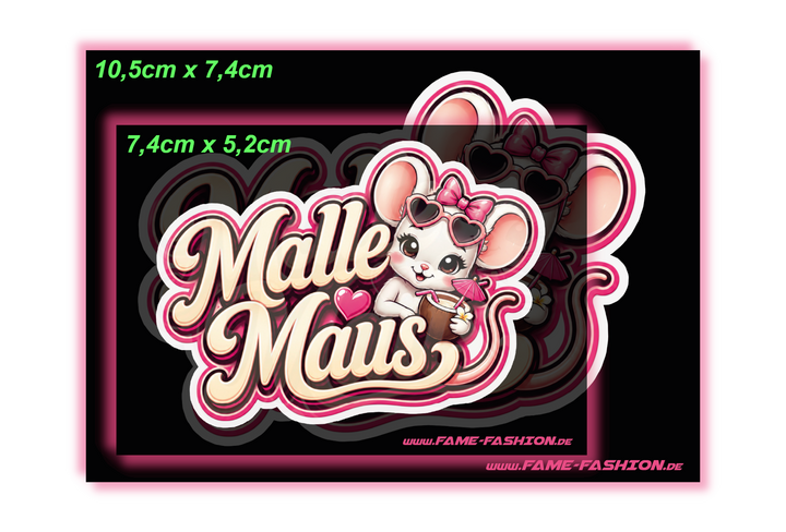 MALLE MAUS 1.0 - Malle Sticker