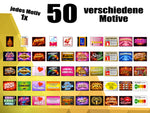 MEGA-Bundle - Malle Sticker Set (50 Motive)