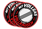 Mit Vollgas in den Vollrausch Sticker