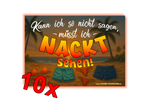 Müsst ich Nackt sehen MALLE STICKER