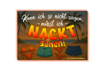 Müsst ich Nackt sehen MALLE STICKER