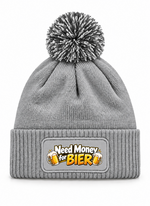 Need Money for BIER - Beanie mit Bommel