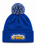 Need Money for BIER - Beanie mit Bommel