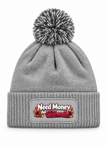 Need Money for Glühwein - Beanie mit Bommel
