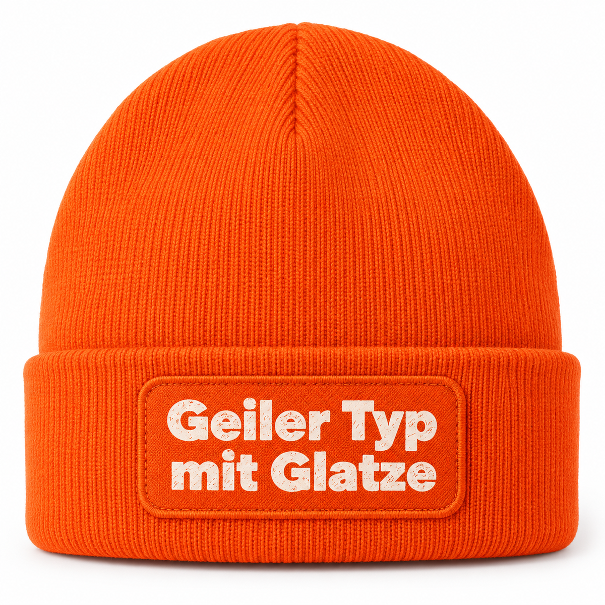 Geiler Typ mit Glatze - Beanie