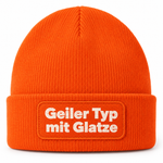 Geiler Typ mit Glatze - Beanie