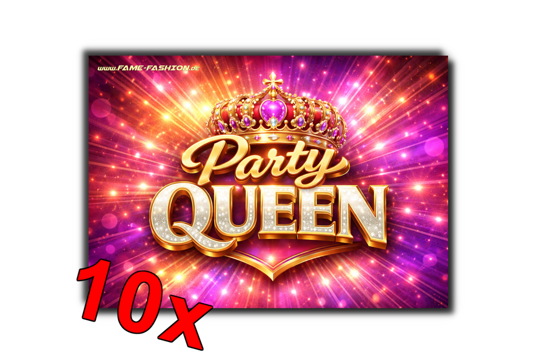 Party QUEEN Malle Sticker