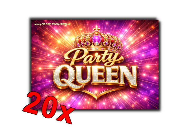 Party QUEEN Malle Sticker