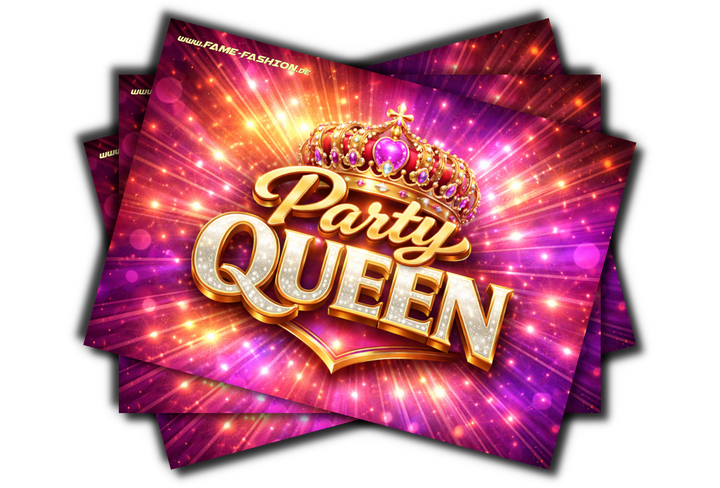 Party QUEEN Malle Sticker