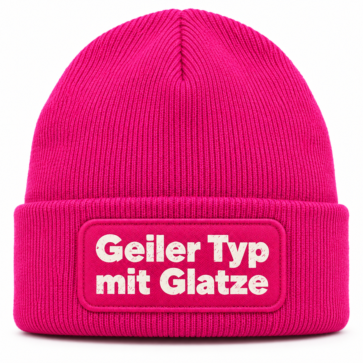 Geiler Typ mit Glatze - Beanie