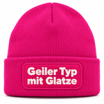 Geiler Typ mit Glatze - Beanie