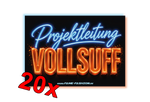 Projektleitung Vollsuff - Malle Sticker