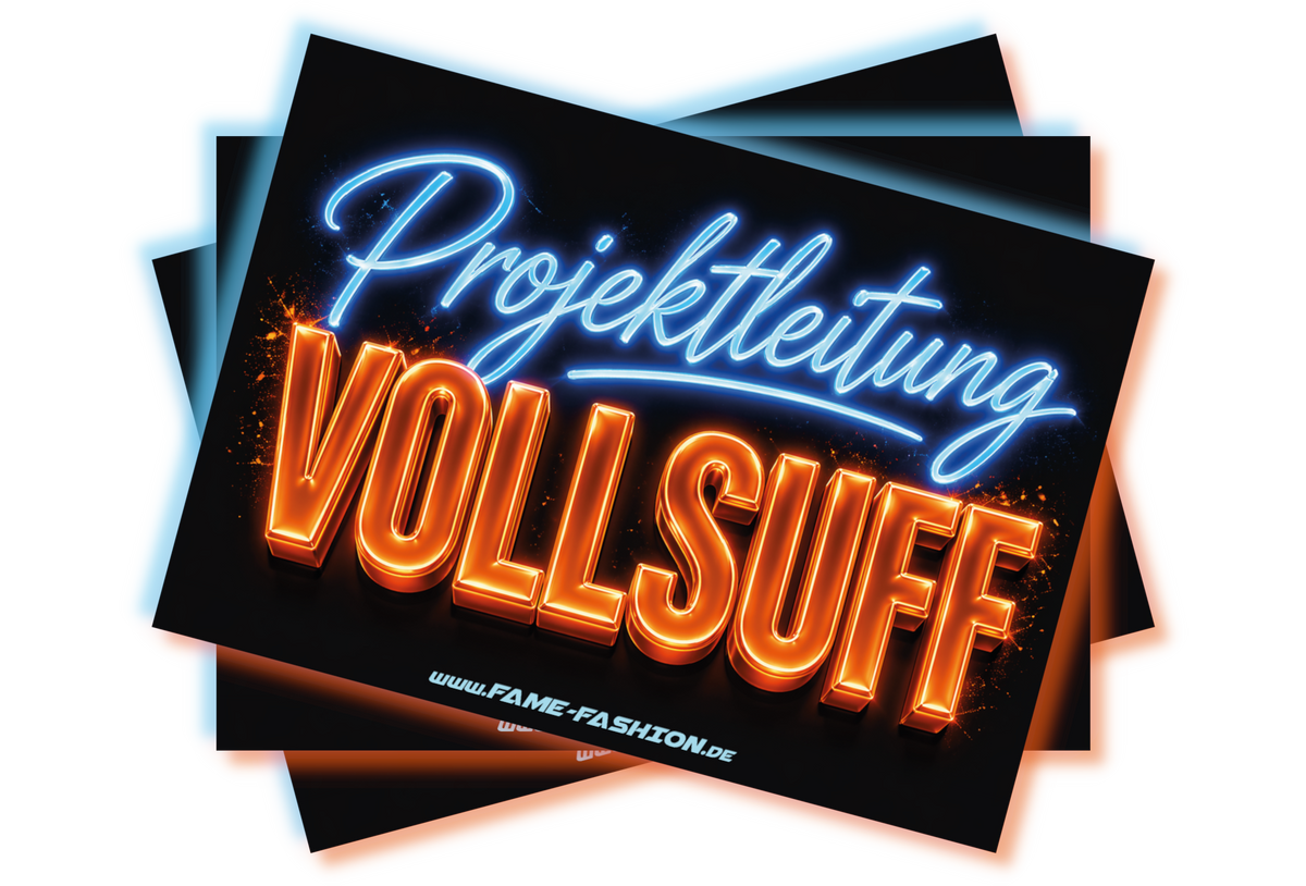 Projektleitung Vollsuff - Malle Sticker