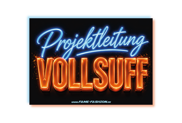 Projektleitung Vollsuff - Malle Sticker