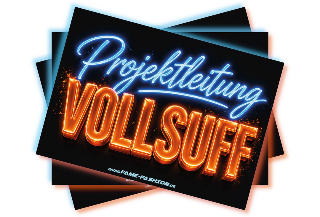 Projektleitung Vollsuff - Malle Sticker