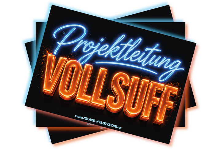 Projektleitung Vollsuff - Malle Sticker