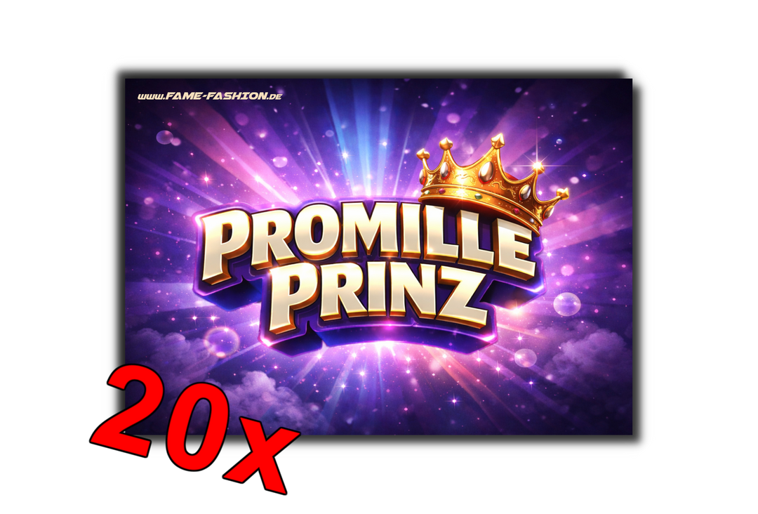 Promille Prinz Malle Sticker