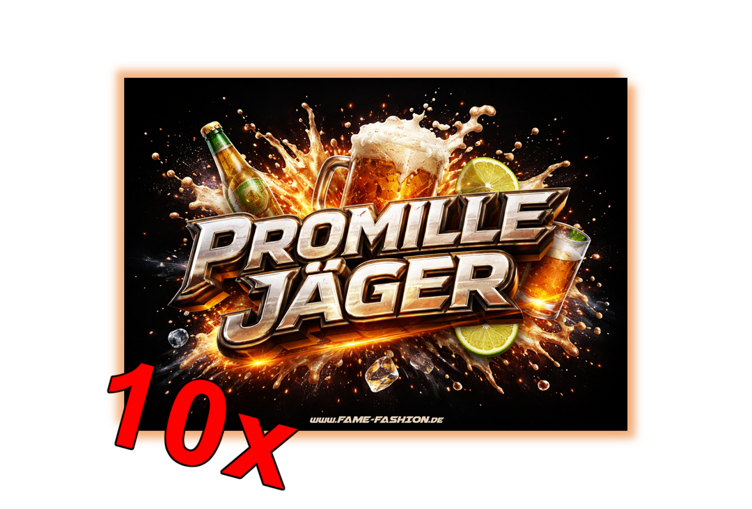 Promillejäger Malle Sticker