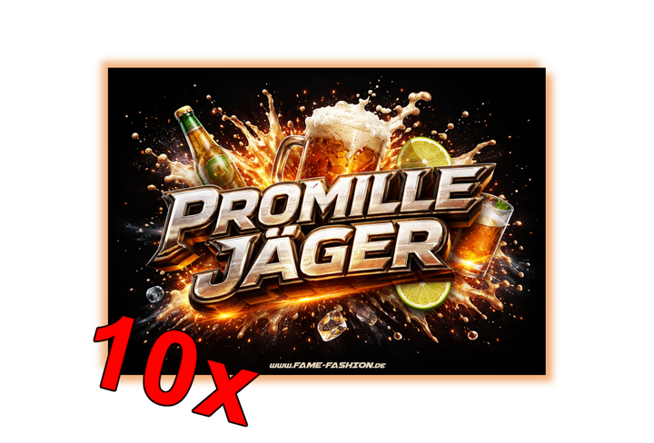 Promillejäger Malle Sticker
