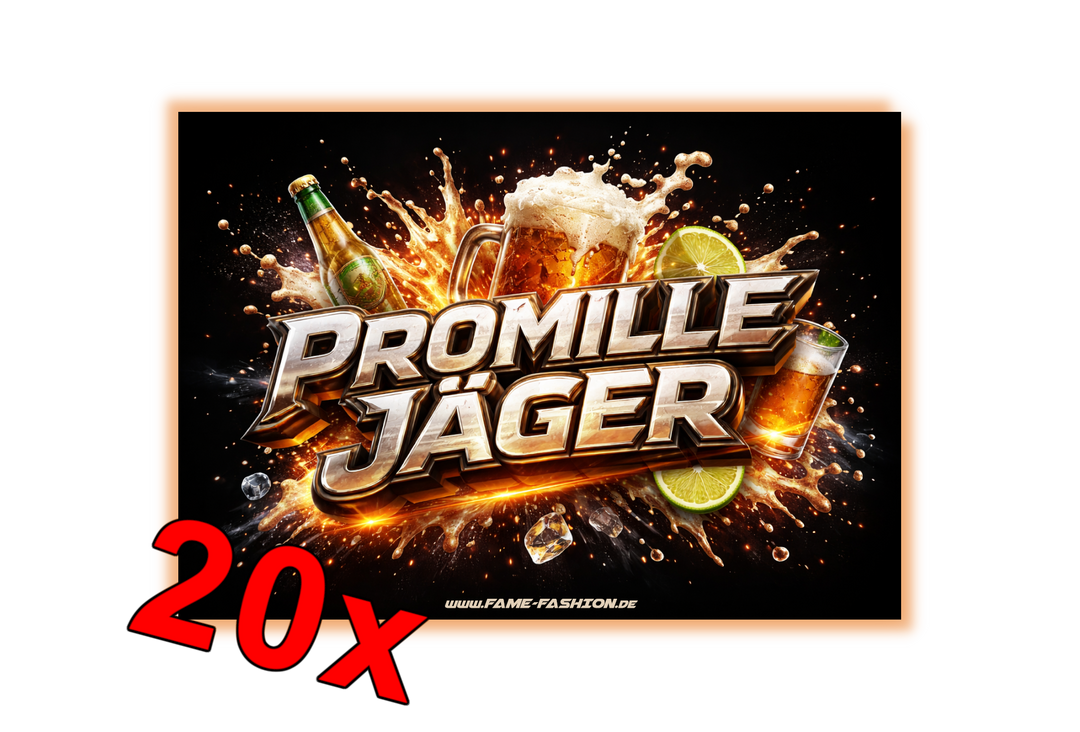 Promillejäger Malle Sticker