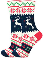 "Winterzauber Rentier-Socken"