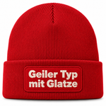 Geiler Typ mit Glatze - Beanie