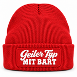 Geiler Typ mit Bart - Beanie