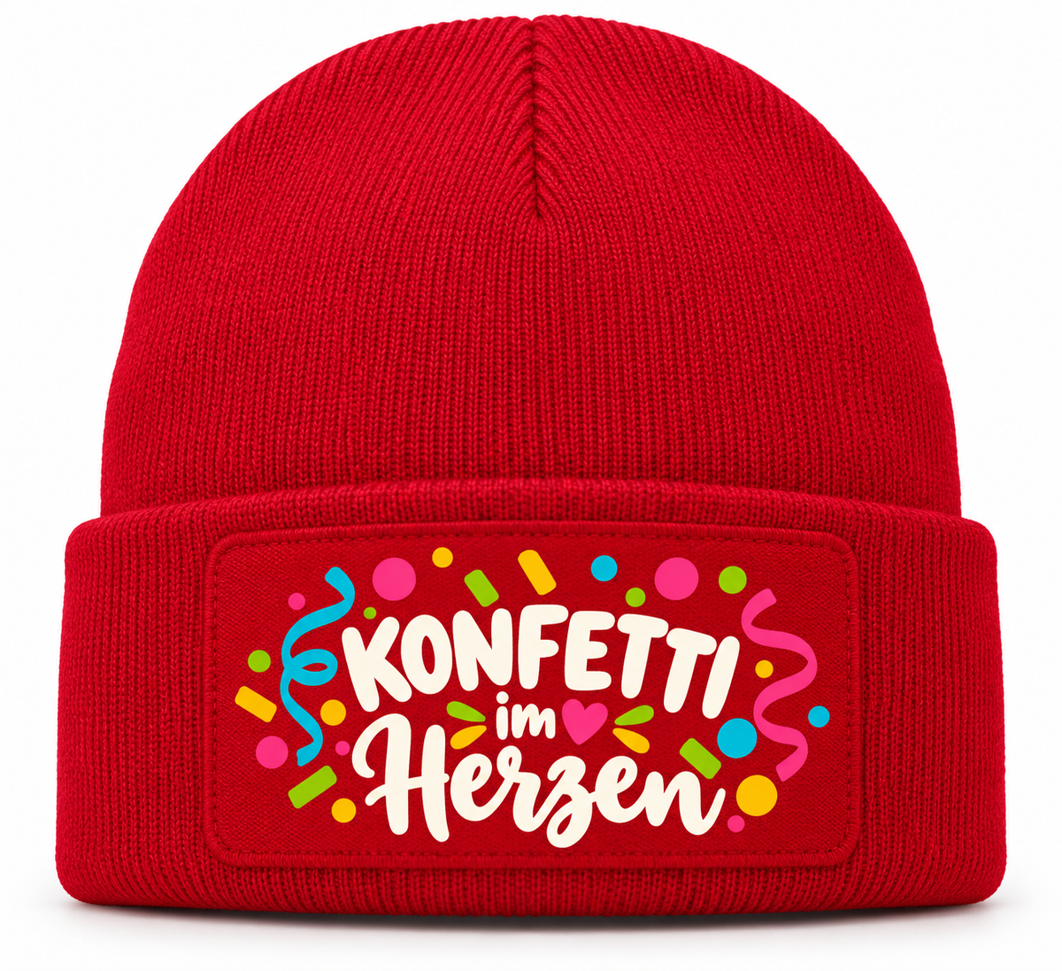 Konfetti im Herzen - Beanie