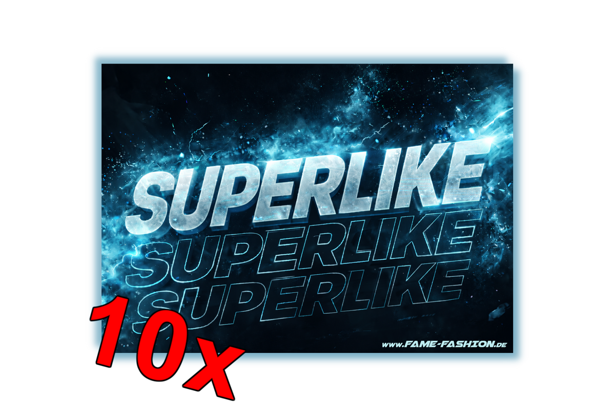 SUPERLIKE - Malle Sticker
