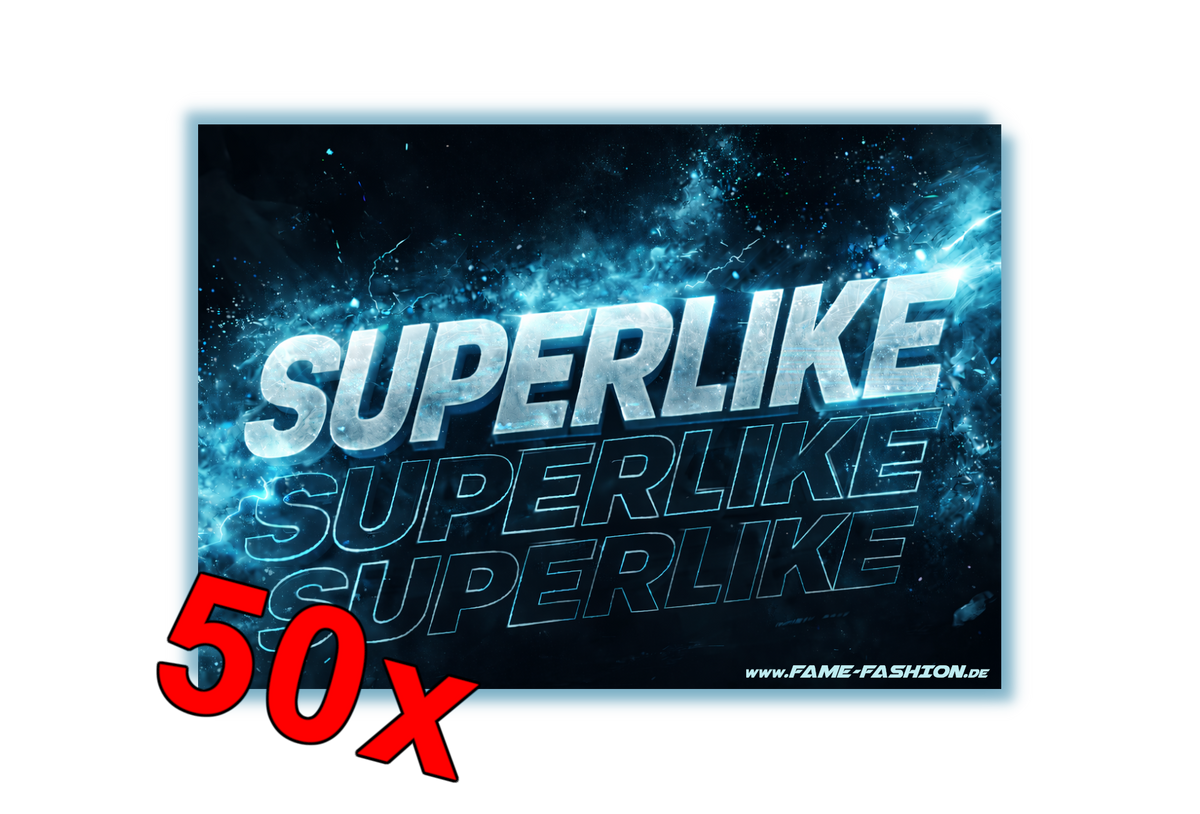 SUPERLIKE - Malle Sticker