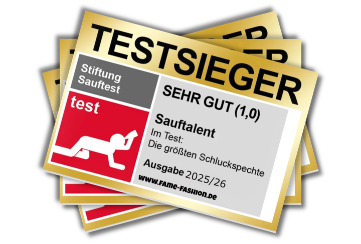 TESTSIEGER SAUFTALENT Malle Sticker