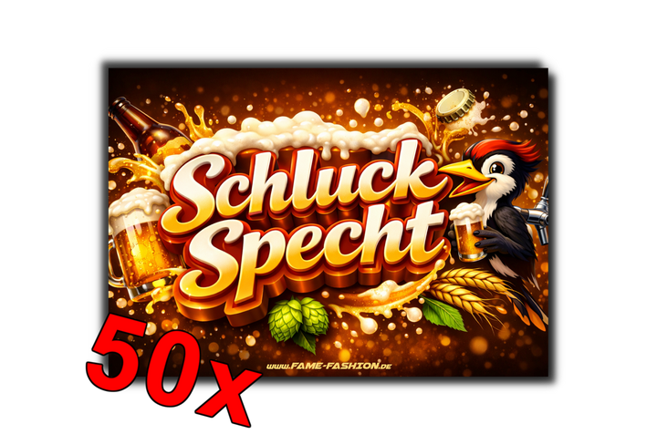 Schluckspecht Malle Sticker
