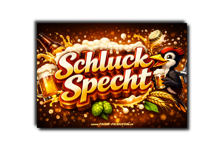 Schluckspecht Malle Sticker