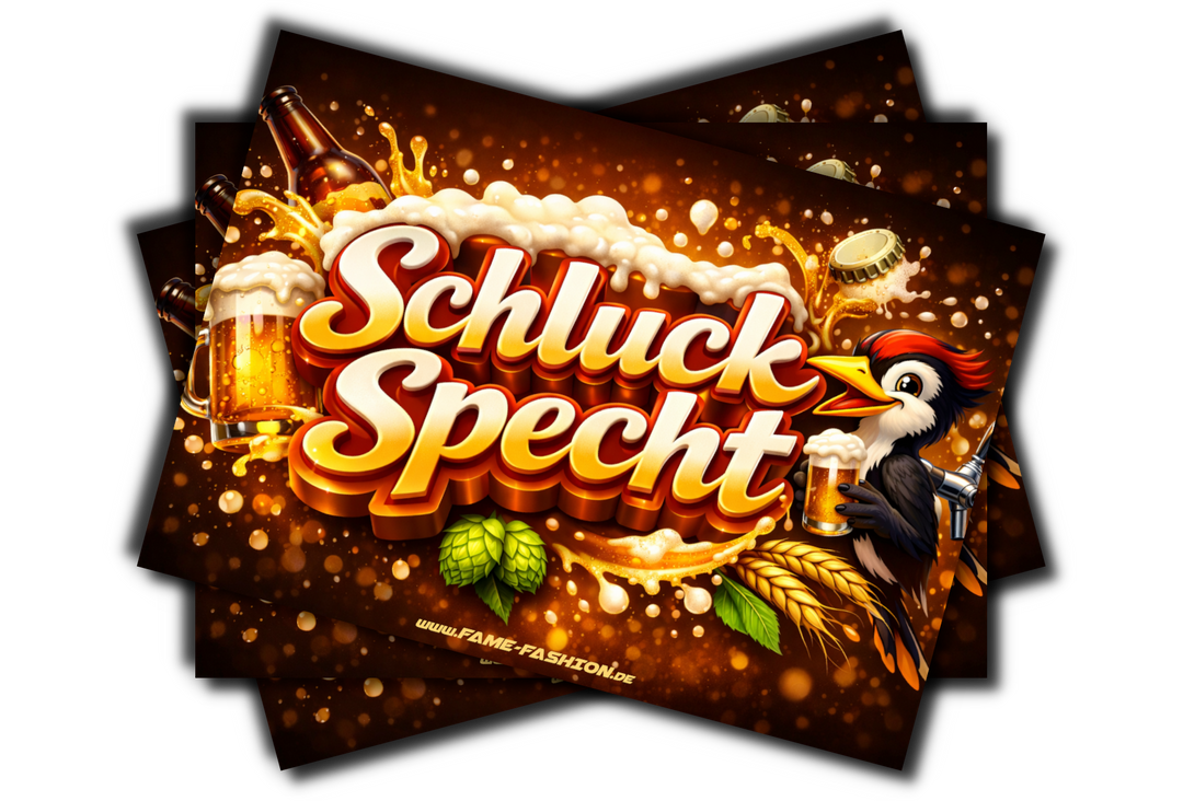 Schluckspecht Malle Sticker