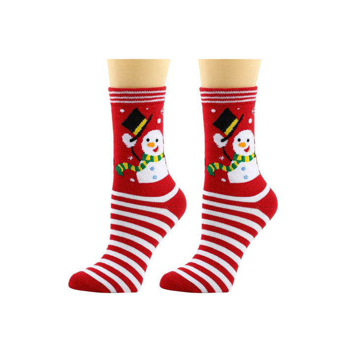 "Fröhlicher Schneemann Socken"