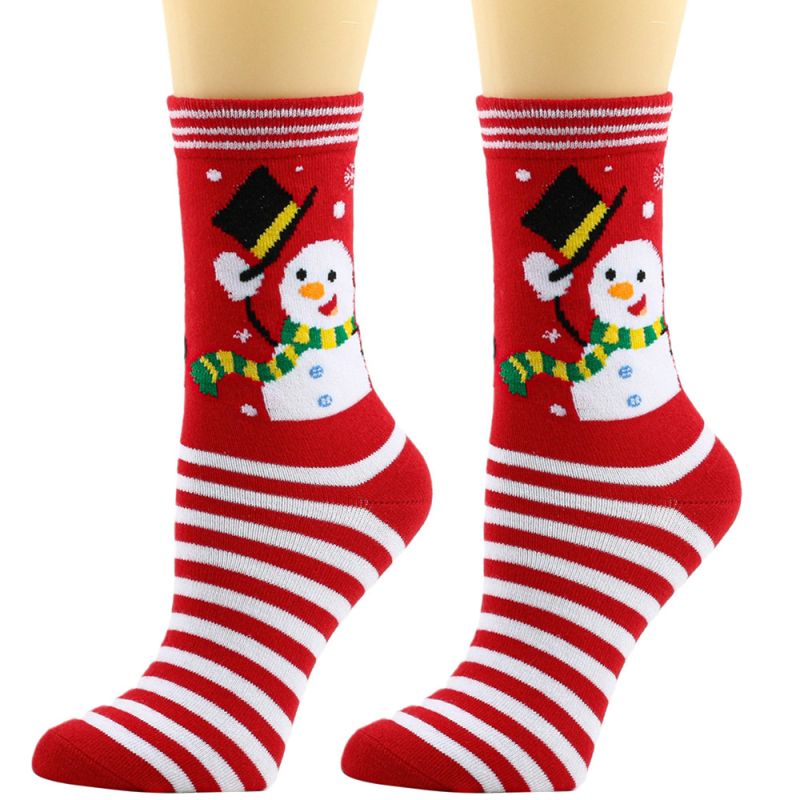 "Fröhlicher Schneemann Socken"