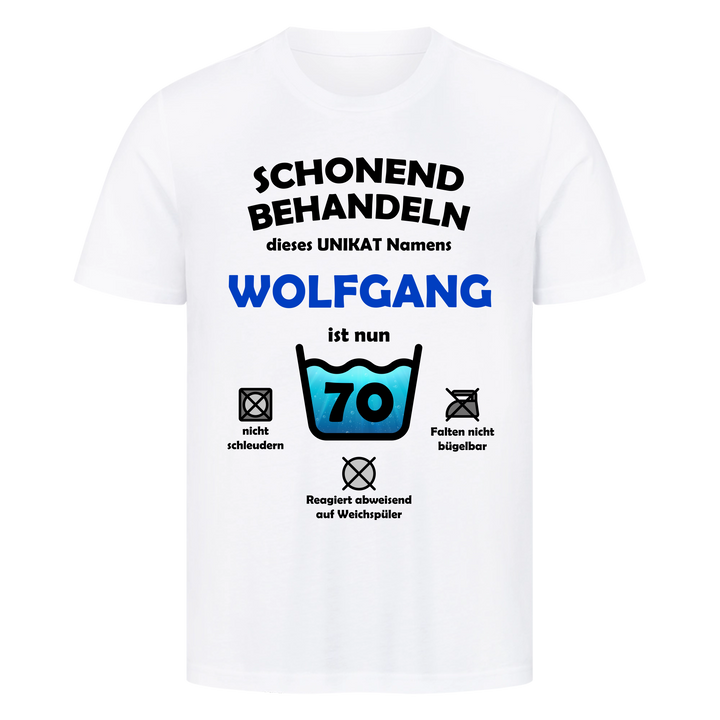 schonend behandeln-Waschanleitung