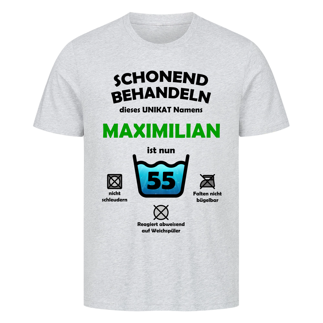 schonend behandeln-Waschanleitung