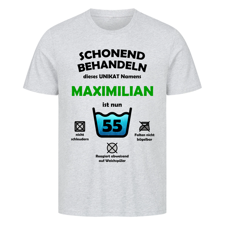 schonend behandeln-Waschanleitung