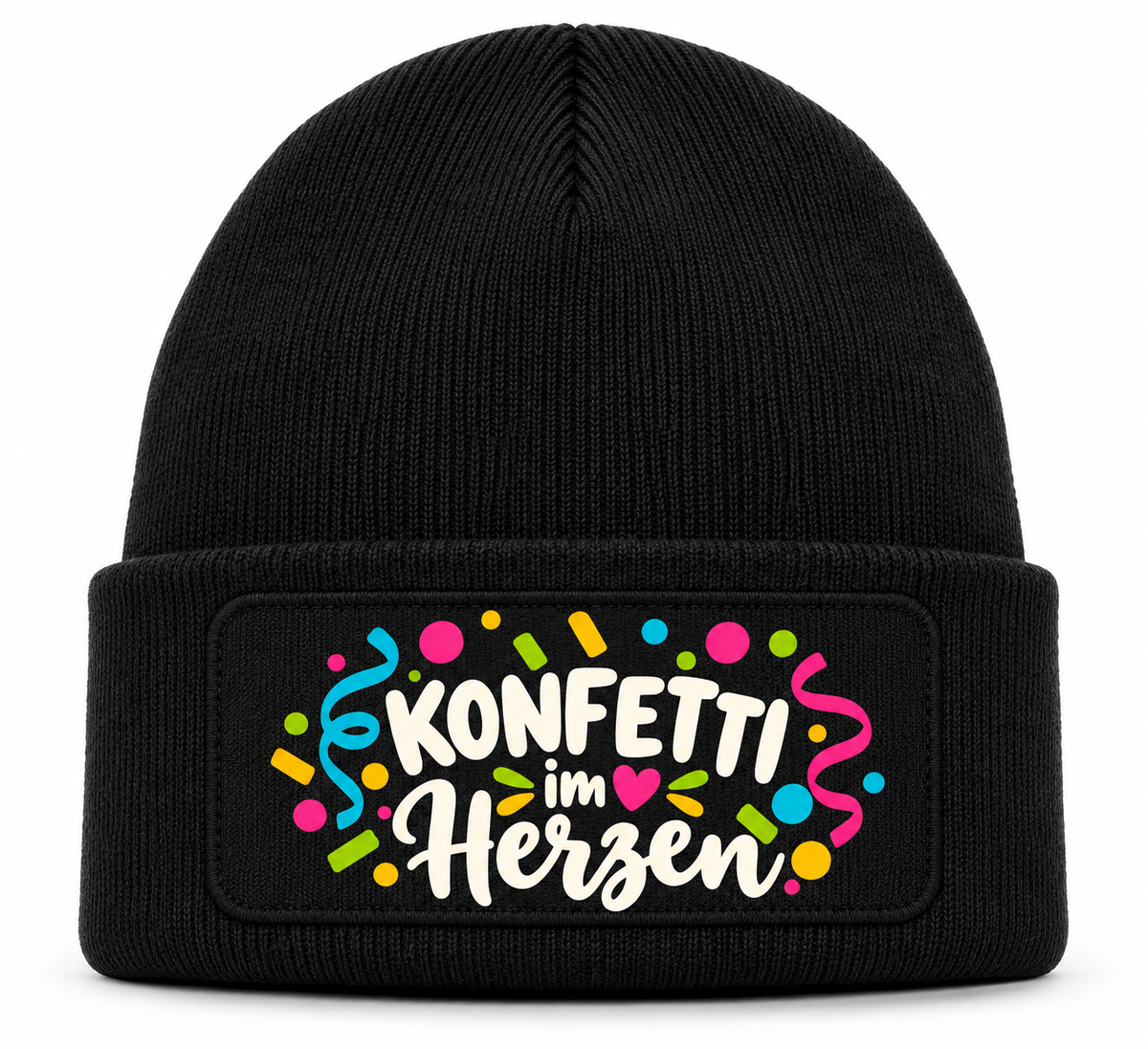 Konfetti im Herzen - Beanie