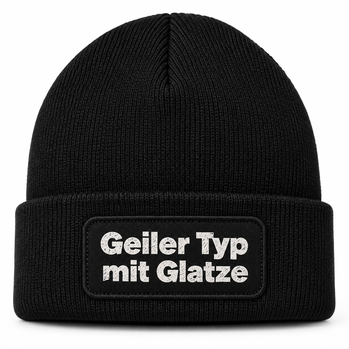 Geiler Typ mit Glatze - Beanie
