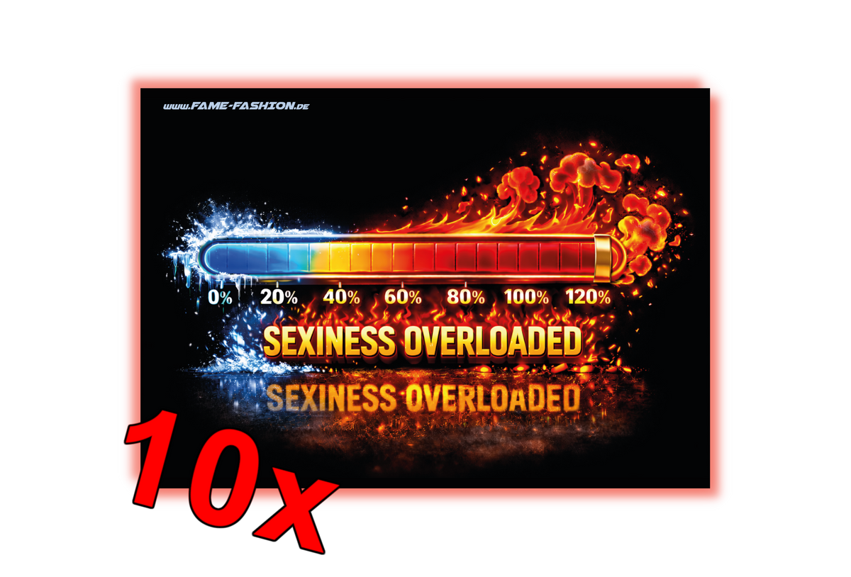 SEXINESS OVERLOADED- Malle Sticker