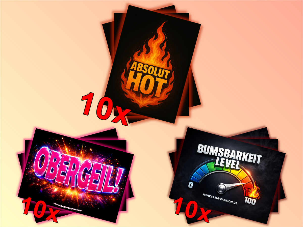 Geil hoch 3 - Malle Sticker-Set (30 Sticker)