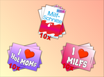 Heiß gereift - Milf Edition - Malle Sticker-Set (30 Sticker)