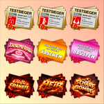 100% Heiße Frau - Malle Sticker-Set (90 Sticker)