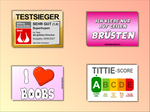 Boob Lover - Malle Sticker-Set (40 Sticker)