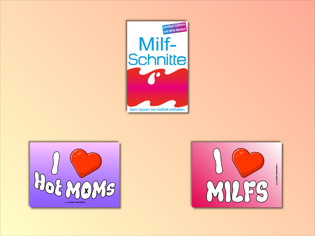 Heiß gereift - Milf Edition - Malle Sticker-Set (30 Sticker)