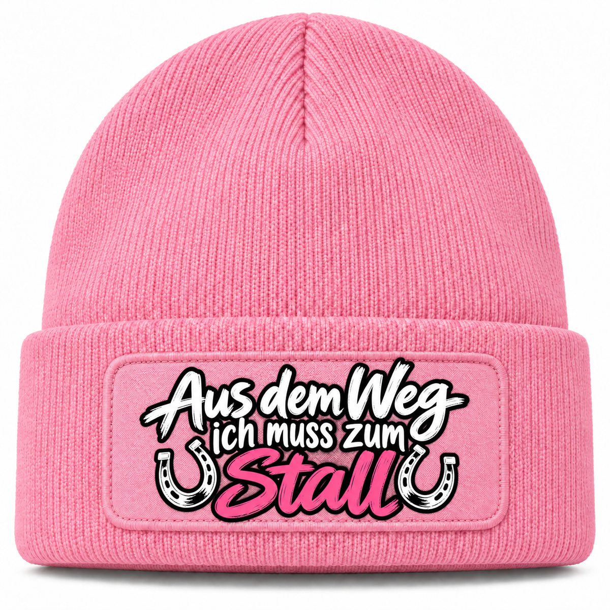 Aus dem Weg ich muss zum Stall - Beanie