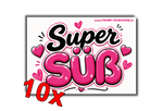 Super Süß - Malle Sticker